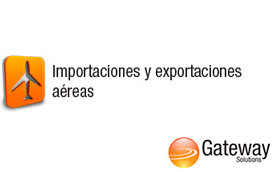 Importaciones y exportaciones areas