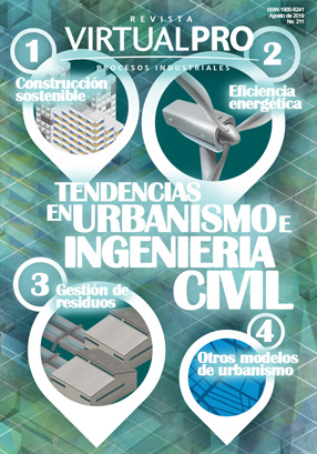 Portada revista Tendencias en urbanismo e ingeniería civil 