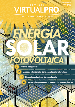 Portada revista Energía solar fotovoltaica