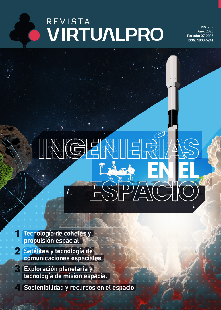 Portada revista Ingenierías en el espacio