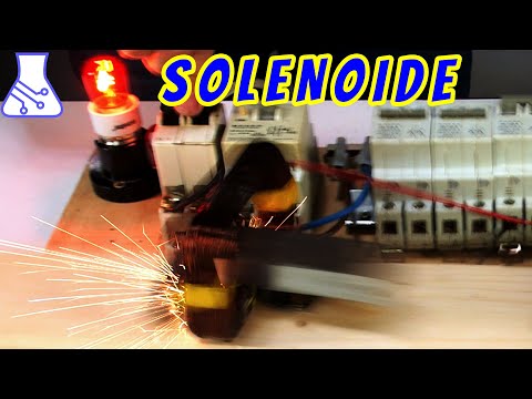 ¿Qué puede hacer un Solenoide?