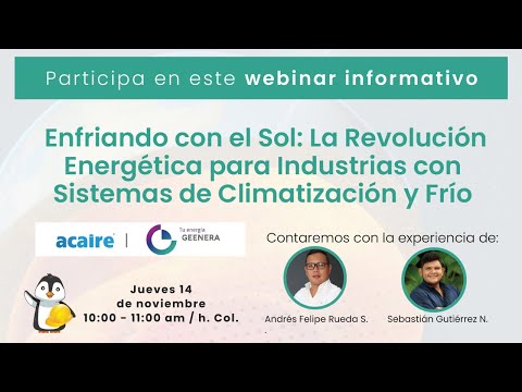 Enfriando con el Sol: la revolución energética para industrias con sistema de climatización y frío