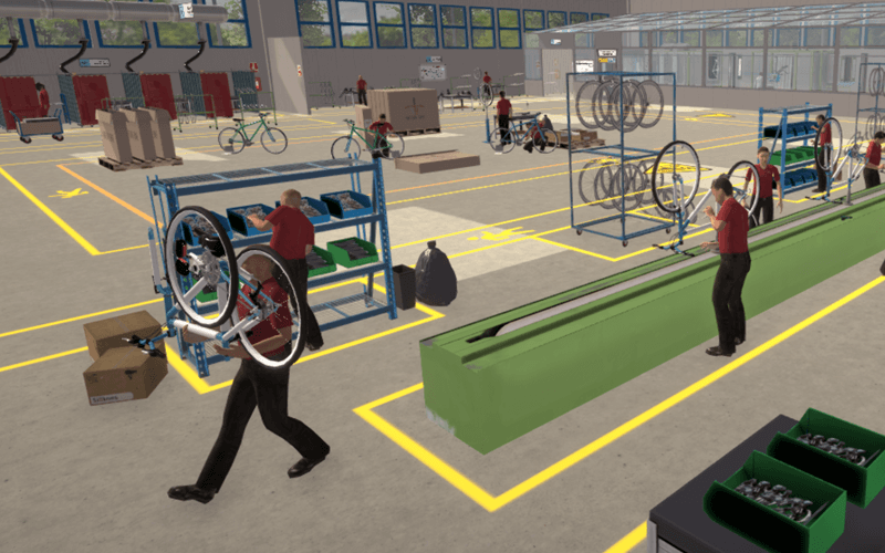 Recorrido Virtual Planta de Ensamble de Bicicletas