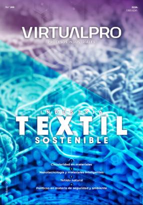 Portada revista Industria textil sostenible