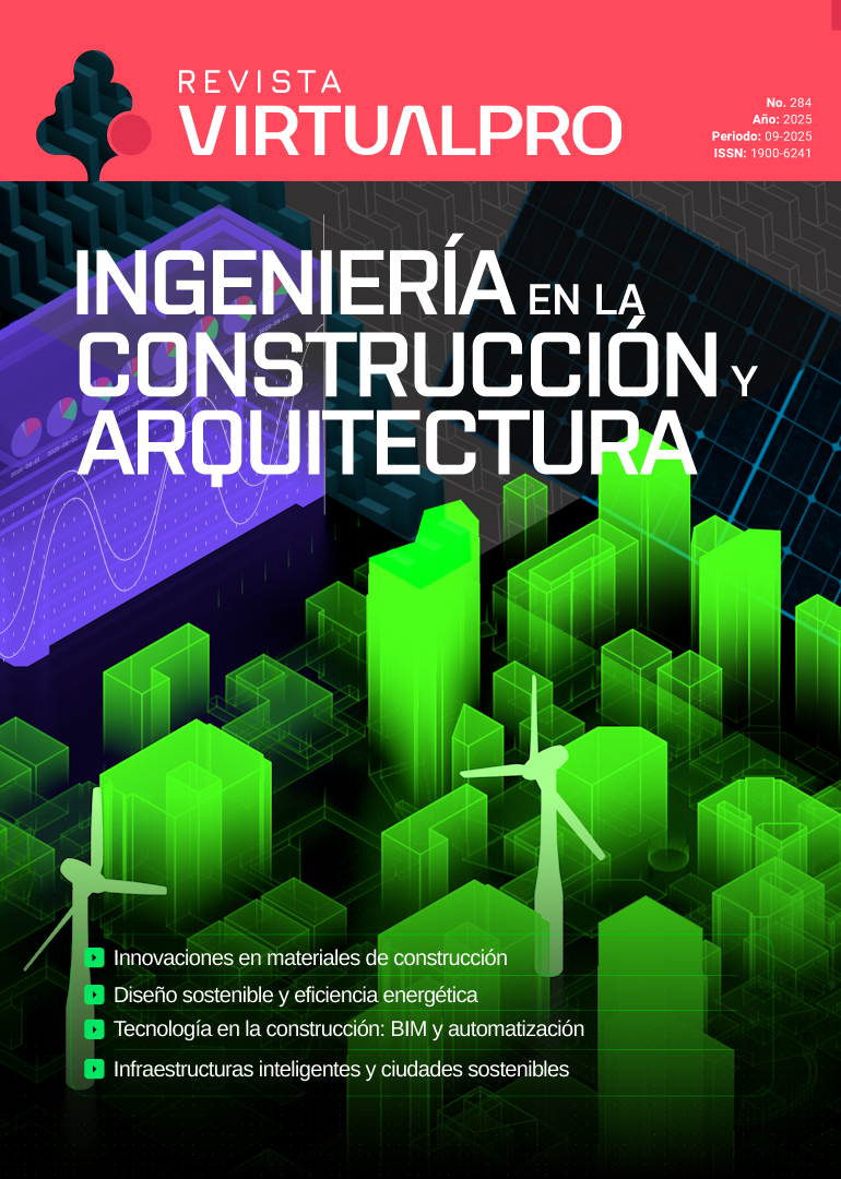Portada revista Ingeniería en la construcción y arquitectura