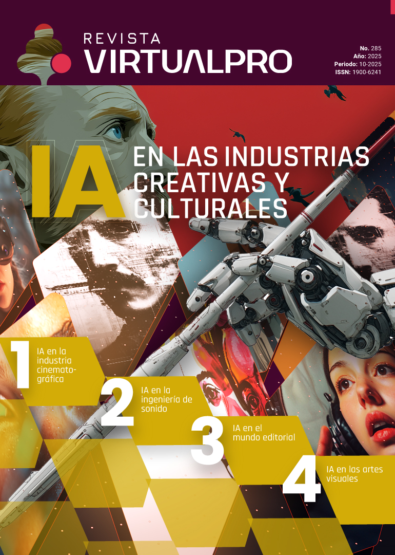 Portada revista La IA en las industrias creativas y culturales