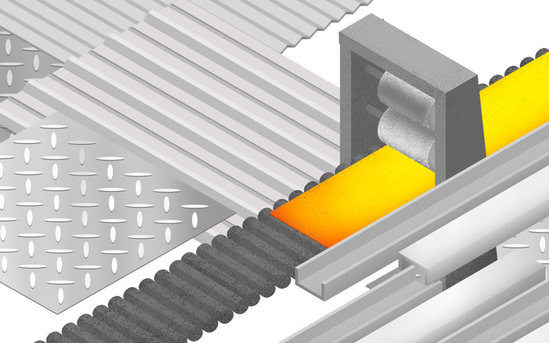 Laminadora industrial
