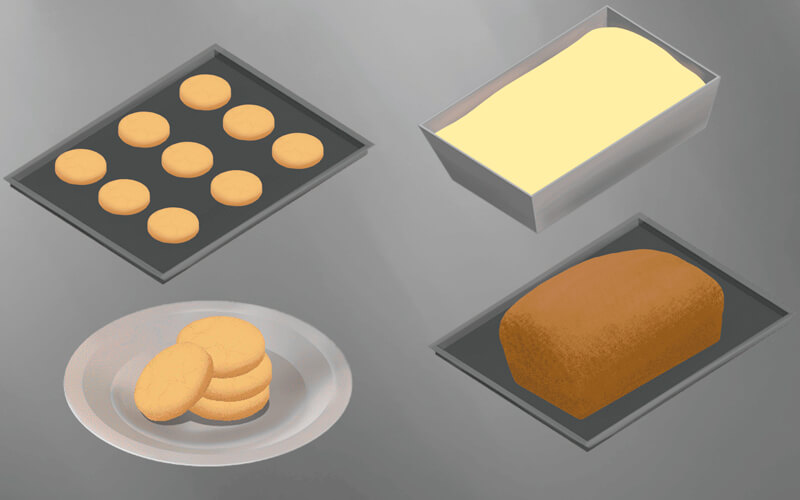 Elaboración de galletas y ponqué