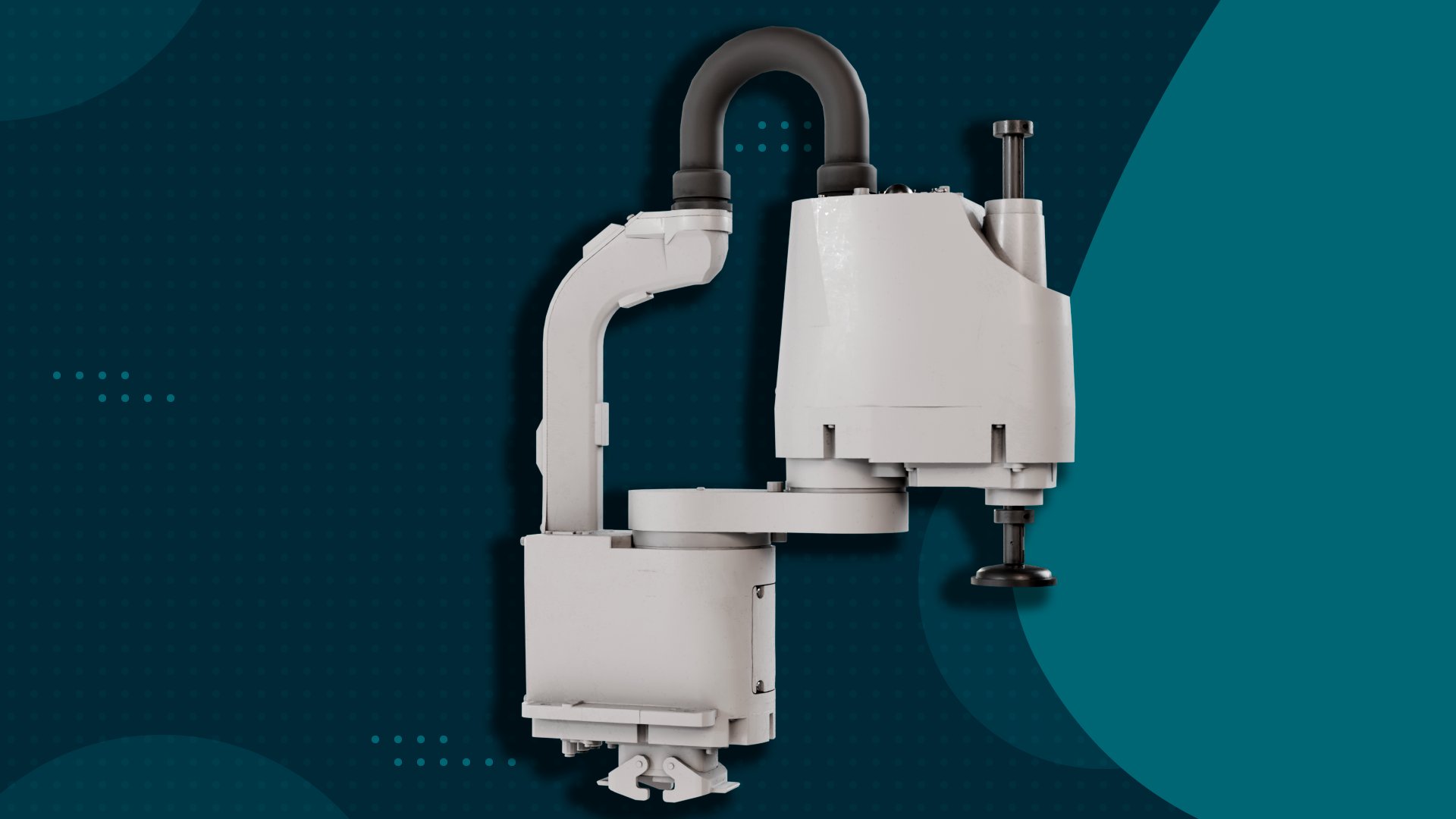 Brazo robótico industrial SCARA pick and place