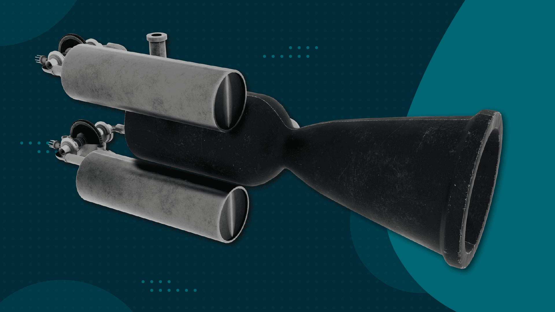 Vehículos espaciales: motor de propulsión líquido